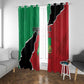 Darfur Sudan Window Curtain Be Strong - African Pride