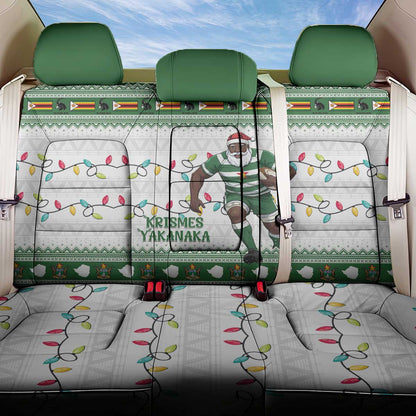 Afro Christmas Rugby Zimbabwe Back Car Seat Cover The Sables Krismes Yakanaka - African Pride