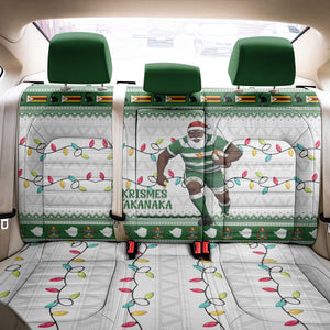 Afro Christmas Rugby Zimbabwe Back Car Seat Cover The Sables Krismes Yakanaka - African Pride