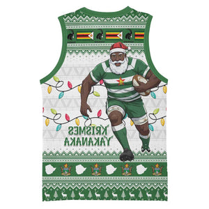 Afro Christmas Rugby Zimbabwe Basketball Jersey The Sables Krismes Yakanaka - African Pride