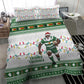 Afro Christmas Rugby Zimbabwe Bedding Set The Sables Krismes Yakanaka - African Pride