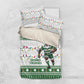 Afro Christmas Rugby Zimbabwe Bedding Set The Sables Krismes Yakanaka - African Pride