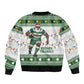 Afro Christmas Rugby Zimbabwe Bomber Jacket The Sables Krismes Yakanaka - African Pride