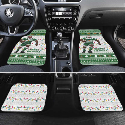 Afro Christmas Rugby Zimbabwe Car Mats The Sables Krismes Yakanaka - African Pride