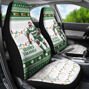 Afro Christmas Rugby Zimbabwe Car Seat Cover The Sables Krismes Yakanaka - African Pride