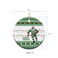 Afro Christmas Rugby Zimbabwe Ceramic Ornament The Sables Krismes Yakanaka - African Pride