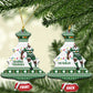 Afro Christmas Rugby Zimbabwe Ceramic Ornament The Sables Krismes Yakanaka - African Pride