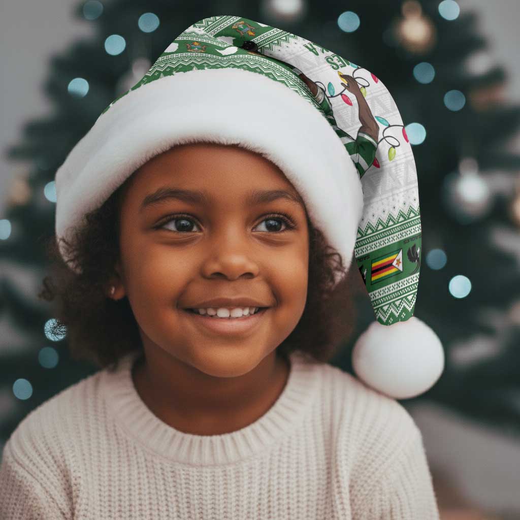 Afro Christmas Rugby Zimbabwe Christmas Santa Hat The Sables Krismes Yakanaka - African Pride