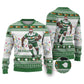 Afro Christmas Rugby Zimbabwe Ugly Christmas Sweater The Sables Krismes Yakanaka - African Pride