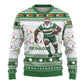 Afro Christmas Rugby Zimbabwe Ugly Christmas Sweater The Sables Krismes Yakanaka - African Pride