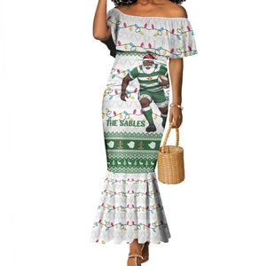 Afro Christmas Rugby Zimbabwe Mermaid Dress The Sables Krismes Yakanaka - African Pride