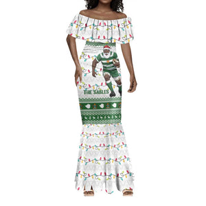 Afro Christmas Rugby Zimbabwe Mermaid Dress The Sables Krismes Yakanaka - African Pride
