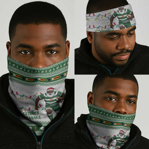 Afro Christmas Rugby Zimbabwe Neck Gaiter The Sables Krismes Yakanaka - African Pride