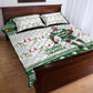 Afro Christmas Rugby Zimbabwe Quilt Bed Set The Sables Krismes Yakanaka - African Pride
