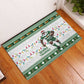 Afro Christmas Rugby Zimbabwe Rubber Doormat The Sables Krismes Yakanaka - African Pride