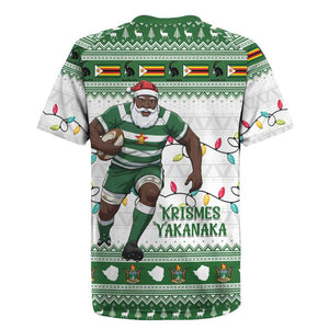 Afro Christmas Rugby Zimbabwe Rugby Jersey The Sables Krismes Yakanaka - African Pride