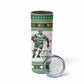 Afro Christmas Rugby Zimbabwe Skinny Tumbler The Sables Krismes Yakanaka - African Pride