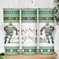 Afro Christmas Rugby Zimbabwe Skinny Tumbler The Sables Krismes Yakanaka - African Pride