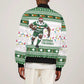Afro Christmas Rugby Zimbabwe Sleeve Zip Bomber Jacket The Sables Krismes Yakanaka - African Pride