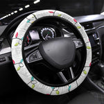 Afro Christmas Rugby Zimbabwe Steering Wheel Cover The Sables Krismes Yakanaka - African Pride
