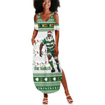 Afro Christmas Rugby Zimbabwe Summer Maxi Dress The Sables Krismes Yakanaka - African Pride