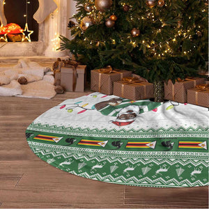 Afro Christmas Rugby Zimbabwe Tree Skirt The Sables Krismes Yakanaka - African Pride