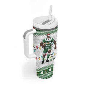 Afro Christmas Rugby Zimbabwe Tumbler With Handle The Sables Krismes Yakanaka - African Pride