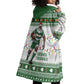 Afro Christmas Rugby Zimbabwe Wearable Blanket Hoodie The Sables Krismes Yakanaka - African Pride