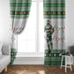 Afro Christmas Rugby Zimbabwe Window Curtain The Sables Krismes Yakanaka - African Pride