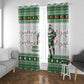 Afro Christmas Rugby Zimbabwe Window Curtain The Sables Krismes Yakanaka - African Pride