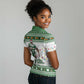 Afro Christmas Rugby Zimbabwe Women Polo Shirt The Sables Krismes Yakanaka - African Pride