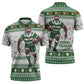 Zimbabwe Rugby Christmas Zipper Polo Shirt The Sables Krismes Yakanaka