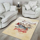 Tuskegee Airmen Area Rug Red Tails Legacy Retro Style - African Pride