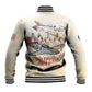 Tuskegee Airmen Baseball Jacket Red Tails Legacy Retro Style - African Pride