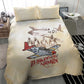 Tuskegee Airmen Bedding Set Red Tails Legacy Retro Style - African Pride