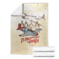 Tuskegee Airmen Blanket Red Tails Legacy Retro Style - African Pride