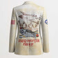 Tuskegee Red Tails Airmen Blazer History Aviator Heroes Retro Style