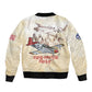 Tuskegee Airmen Bomber Jacket Red Tails Legacy Retro Style - African Pride