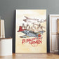 Tuskegee Airmen Canvas Wall Art Red Tails Legacy Retro Style - African Pride