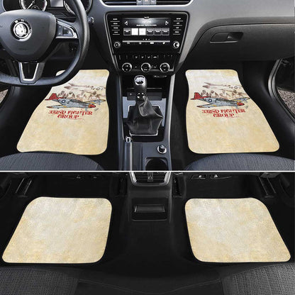 Tuskegee Airmen Car Mats Red Tails Legacy Retro Style - African Pride