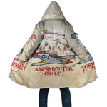 Tuskegee Red Tails Airmen Cloak History Aviator Heroes Retro Style