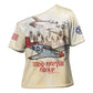 Tuskegee Red Tails Airmen Cross Shoulder Shirt History Aviator Heroes Retro Style