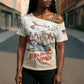 Tuskegee Red Tails Airmen Cross Shoulder Shirt History Aviator Heroes Retro Style