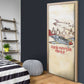 Tuskegee Red Tails Airmen Door Cover History Aviator Heroes Retro Style