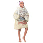 Tuskegee Airmen Kid Wearable Blanket Hoodie Red Tails Legacy Retro Style - African Pride