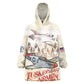 Tuskegee Airmen Kid Wearable Blanket Hoodie Red Tails Legacy Retro Style - African Pride