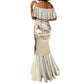 Tuskegee Airmen Mermaid Dress Red Tails Legacy Retro Style - African Pride