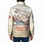 Tuskegee Red Tails Airmen Padded Jacket History Aviator Heroes Retro Style