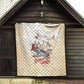 Tuskegee Airmen Quilt Red Tails Legacy Retro Style - African Pride