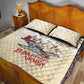 Tuskegee Airmen Quilt Bed Set Red Tails Legacy Retro Style - African Pride